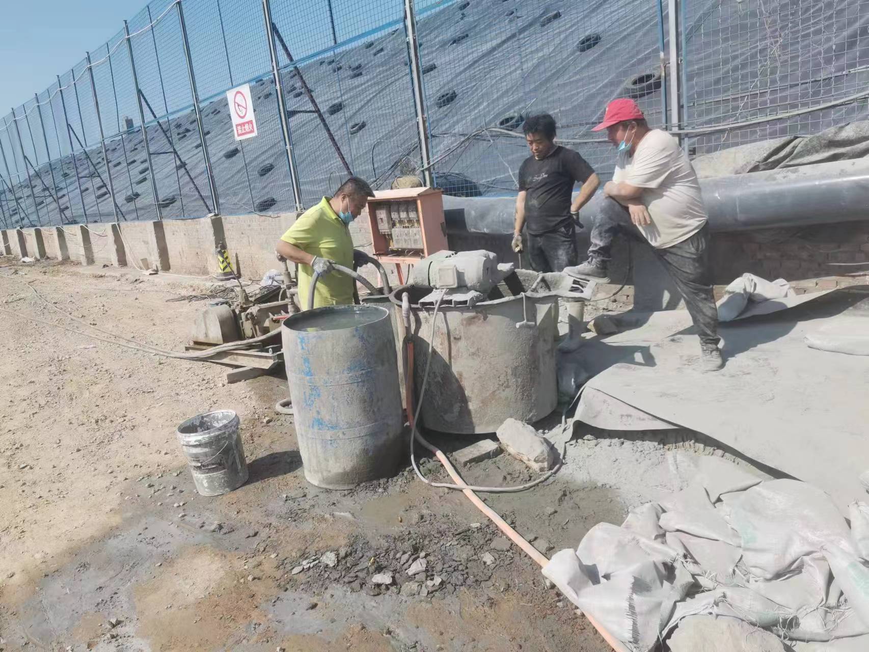 独山子袖阀管注浆